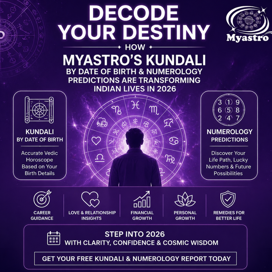 Decode Your Destiny: How MyAstro’s Kundali by Date of Birth and Numerology Predictions Are Transforming Indian Lives in 2026