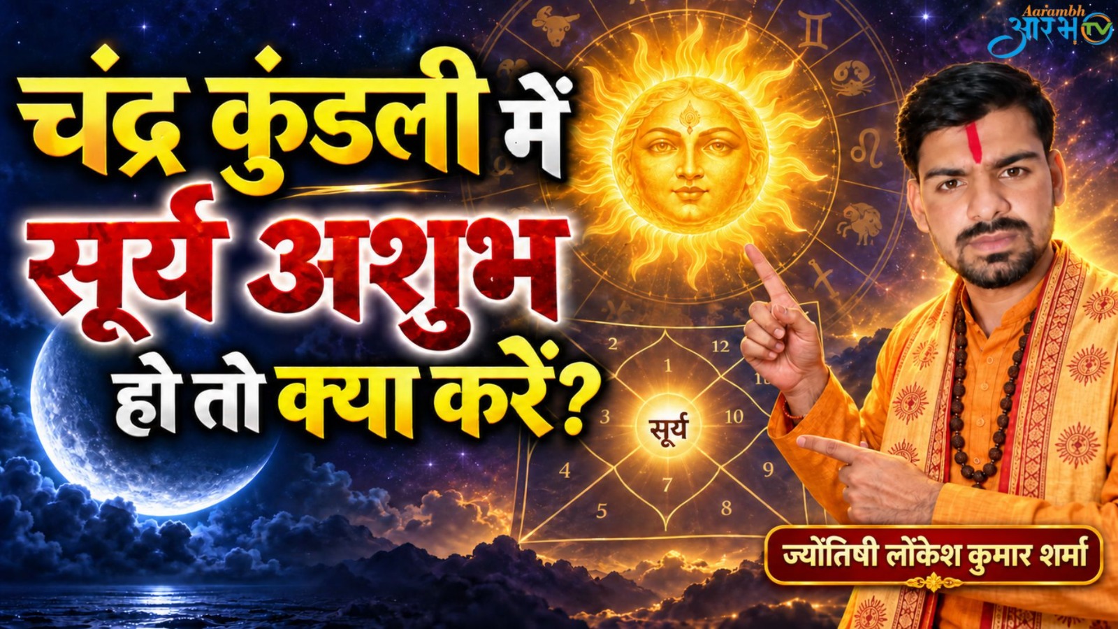 कुंडली में ग्रहों का स्वास्थ्य से क्या है संबंध? Astrologer Lokesh Sharma  || MyAstro